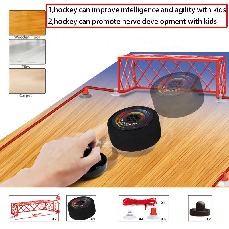 Supercharged Sling Puck A High-Speed Parent-Child Interactive Table Game for Kids